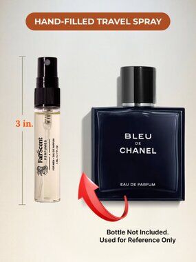 CHANEL Bleu de Chanel Eau de Parfum — 5ml Authentic Decanted Travel Spray